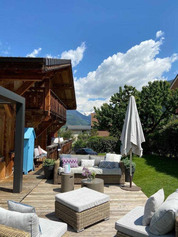 Grand Chalet A La Montagne บูร์-แซ็งต์-โมริซ ภายนอก รูปภาพ