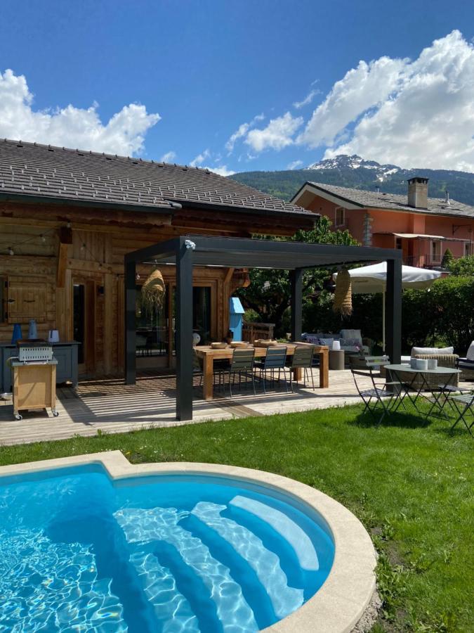 Grand Chalet A La Montagne บูร์-แซ็งต์-โมริซ ภายนอก รูปภาพ