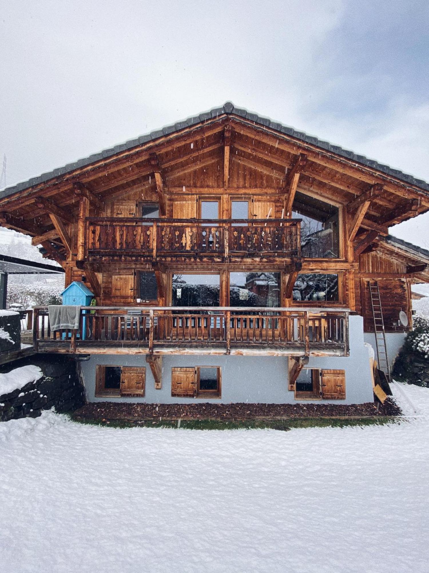 Grand Chalet A La Montagne บูร์-แซ็งต์-โมริซ ภายนอก รูปภาพ